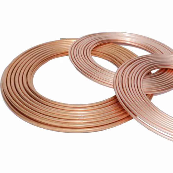 Sf-Cu C12000 3 4 Copper Refrigeration Tubing Coil for Liquid Fed C1220 Heat Exchange Tube