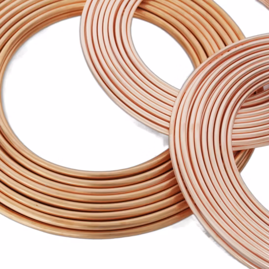 Sf-Cu C12000 3 4 Copper Refrigeration Tubing Coil for Liquid Fed C1220 Heat Exchange Tube