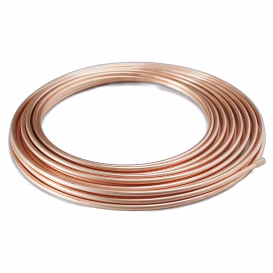Sf-Cu C12000 3 4 Copper Refrigeration Tubing Coil for Liquid Fed C1220 Heat Exchange Tube