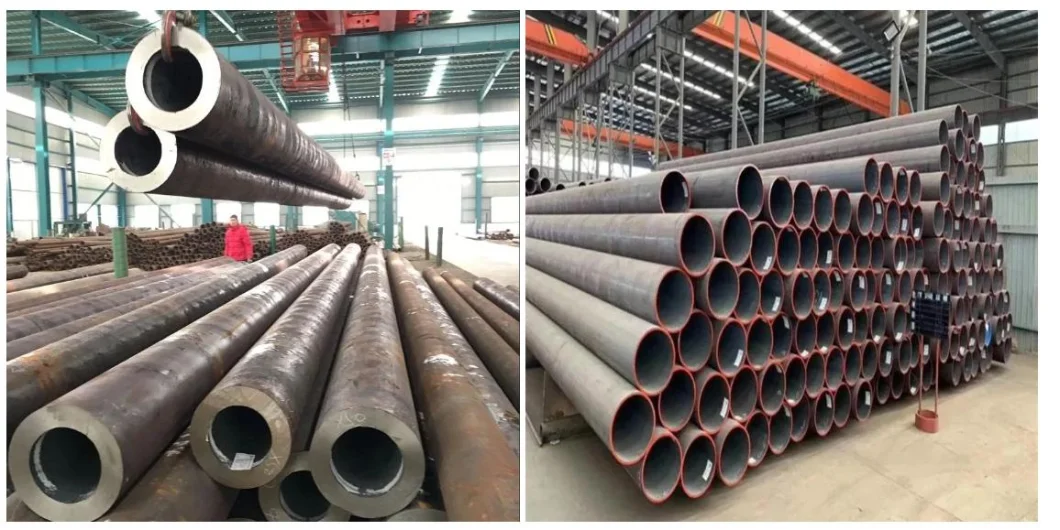 Factory Direct Sales Carbon Steel Pipe Honing Seamless Steel Tubes 1" Sch 40 Carbon Steel Pipe St37 St52 1020 1045 A106b Fluid Seamless Carbon Steel Pipe Tube