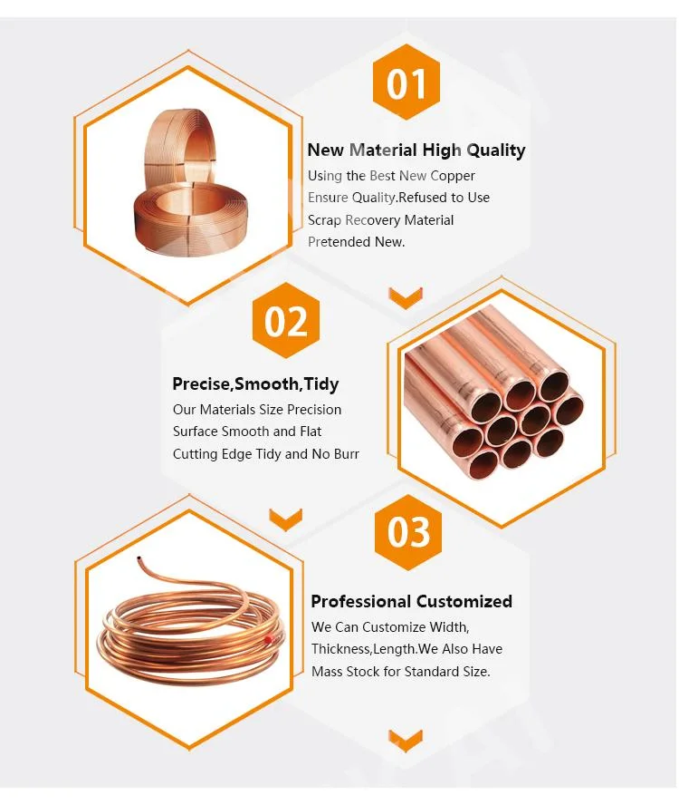 1/4" Od Copper Refrigeration ACR Tubing 100 FT, Copper Coil Tube, T2 Soft 4mm Od 6mm Transmission Copper Nickel Tubing Coil Thickness 1mm for Refrigeration (2m)